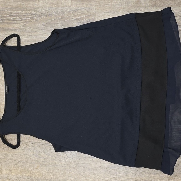 Ann Taylor Sleeveless Chiffon Tiered Top - Picture 7 of 16